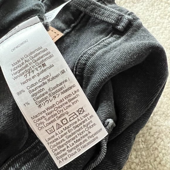 Madewell Plus Size Charcoal Ankle Jeans - Picture 7 of 7